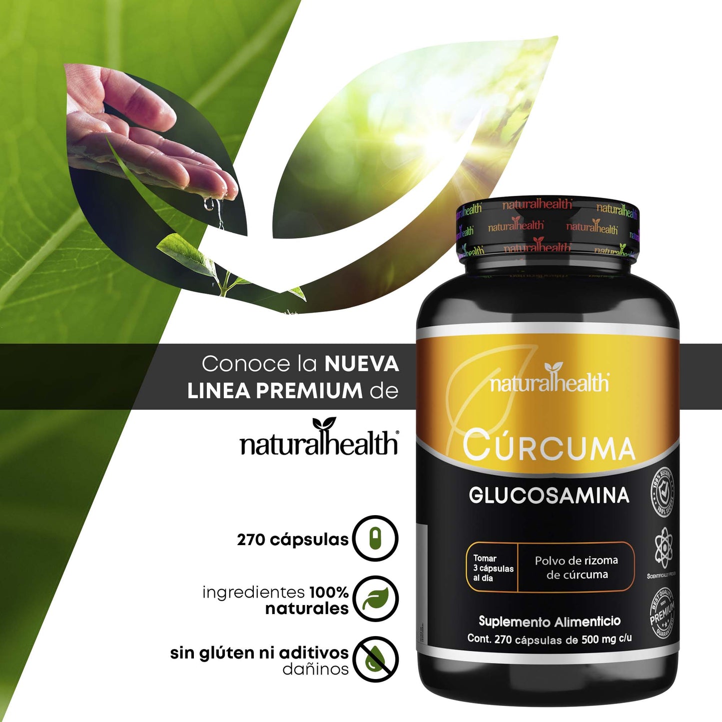 Premium | Cúrcuma + Glucosamina