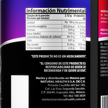 Premium | Myo & D-Chiro Inositol (Cápsulas)