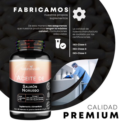 Premium | Aceite de Salmón Noruego