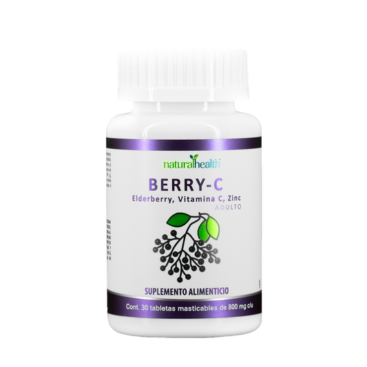 Berry-C | Elderberry, Vitamina C y Zinc | ADULTO