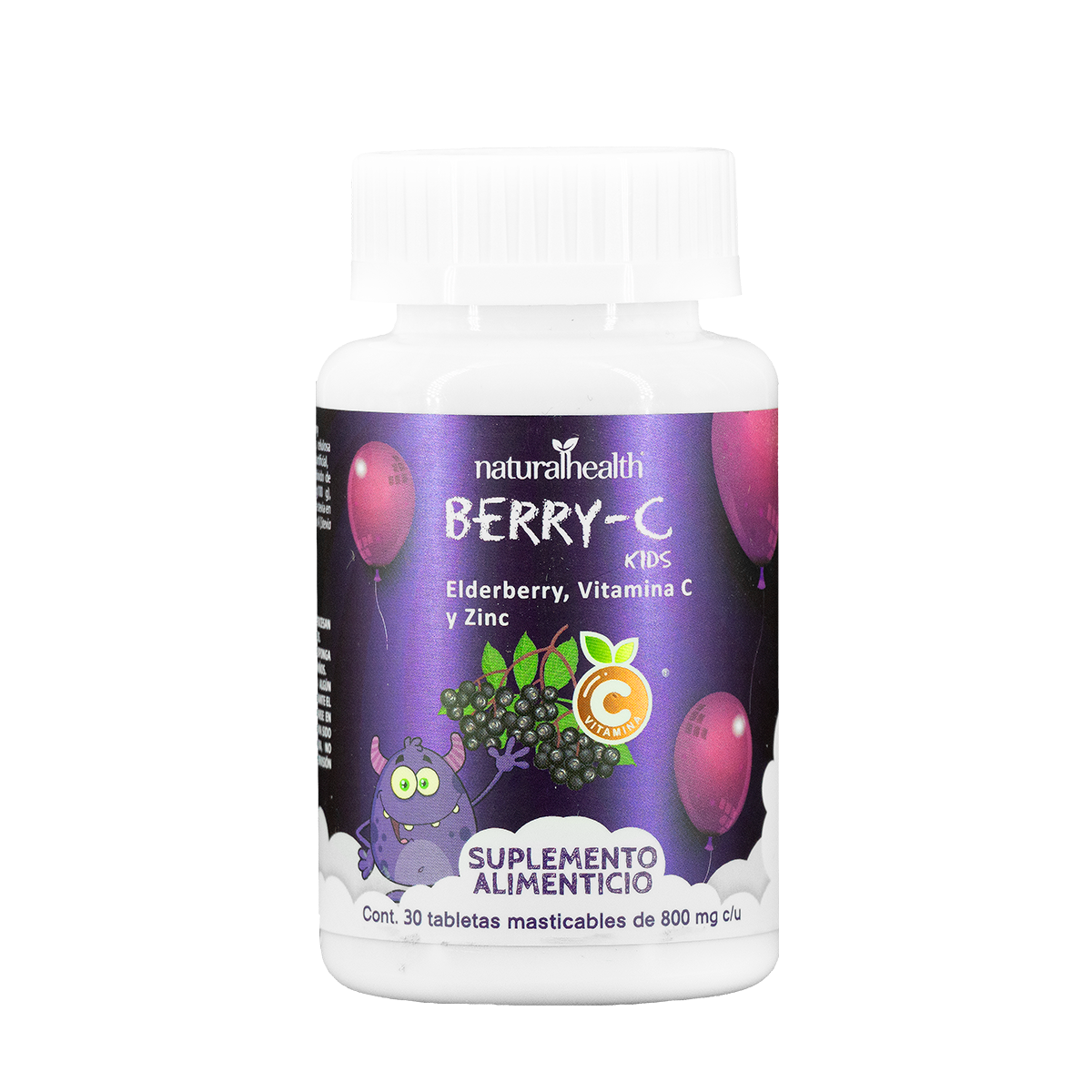 Berry-C Kids | Elderberry, Vitamina C y Zinc | NIÑO