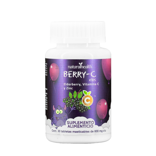 Berry-C Kids | Elderberry, Vitamina C y Zinc | NIÑO