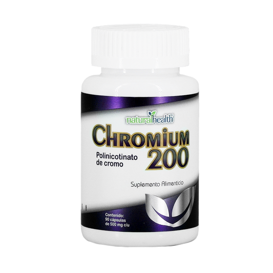 Chromium 200 | Polinicotinato de Cromo